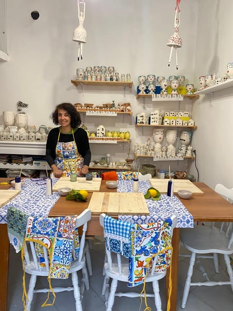Positano: Ceramic Class Experience - Class Reservation Details