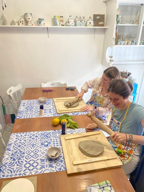 Positano: Ceramic Class Experience - Structure of the Class