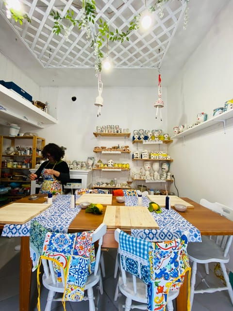 Positano: Ceramic Class Experience - Materials Provided