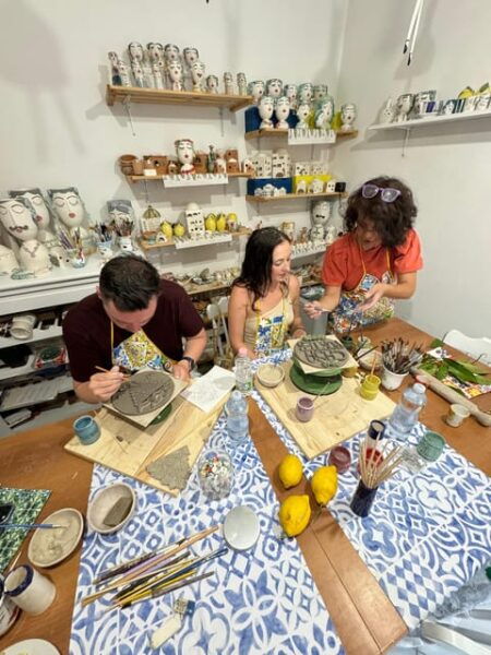 Positano: Ceramic Class Experience - Location and Atmosphere