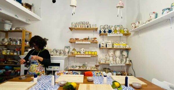 Positano: Ceramic Class Experience - Custom Pieces and Souvenirs