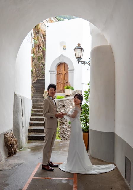 Positano : professional photo shoot 'Trash the dress' - Introduction