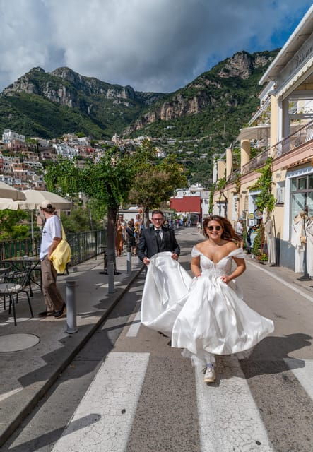 Positano : professional photo shoot 'Trash the dress' - Exploring the Positano Trash the Dress Experience