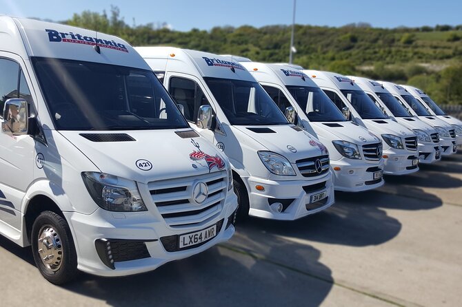 Post-Cruise; Dover to London Airports, Transport Hub or Hotel Transfer - Pickup Points
