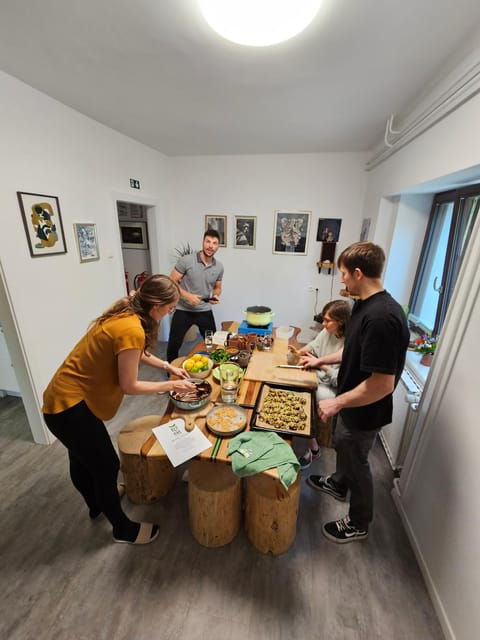 Postojna: One Table Meatless Cooking Experience - Culinary Theatre Experience