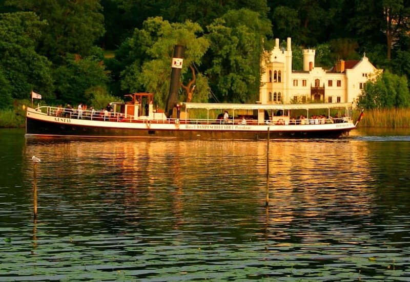 Potsdam: Original steam ship Gustav from 1908. Coal-fired, boat tour - An In-Depth Look at the Potsdam Steam Ship Gustav Tour