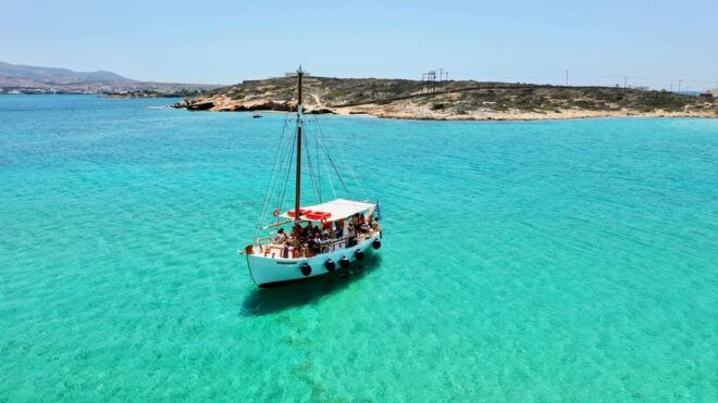 Pounta: Paros & Antiparos Cruise, Swimming & Seafood Lunch - Detailed Itinerary