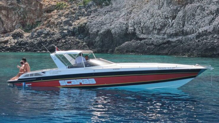 Power Boat to Menies,Chironisia & Thodorou Island Half Day - Activity Details