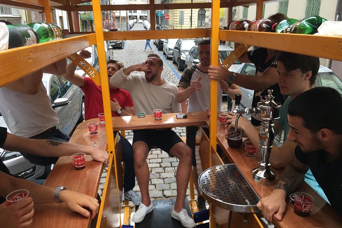 Prague: 1,5- Hour Beer Bike With Unlimited Czech Beer - Booking and Reservation Process