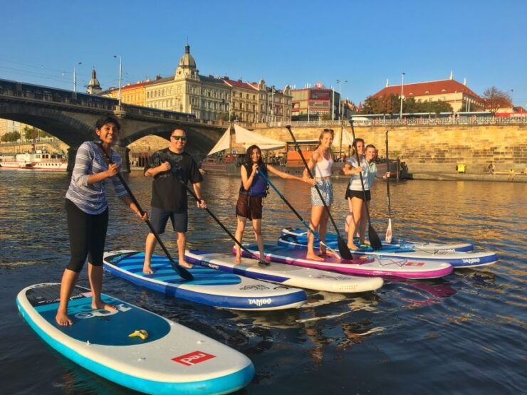 Prague: 2-Hour Paddle Boarding in the City Centre - Booking Information