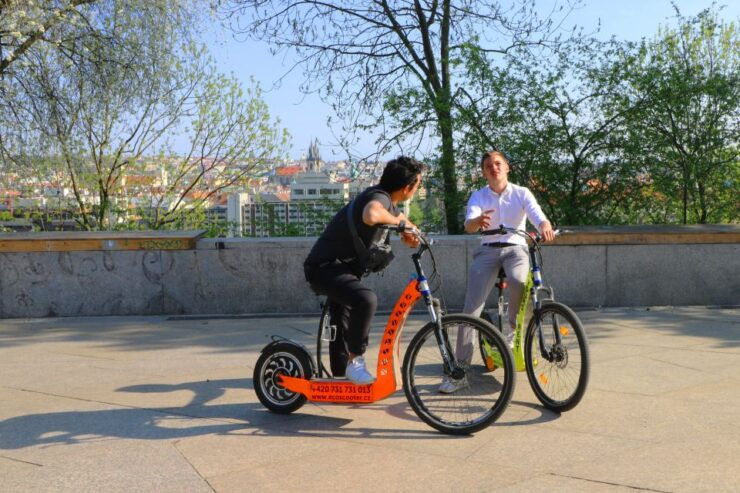 Prague: 2-Hour Private Tour by Electric Scooter Hugo-Bike - Booking Details for the Tour