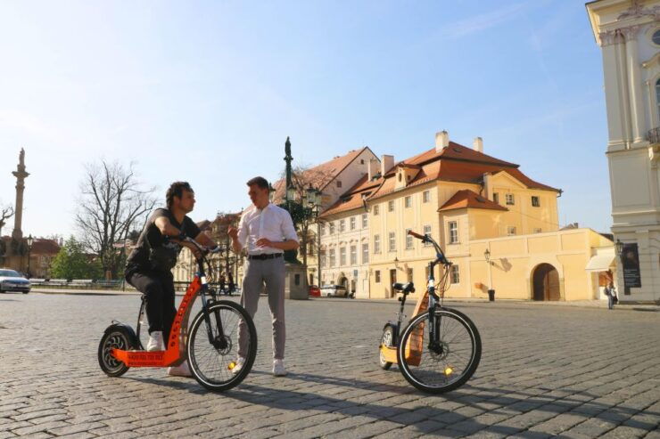 Prague: 2-Hour Private Tour by Electric Scooter Hugo-Bike - Experience Highlights of the Tour