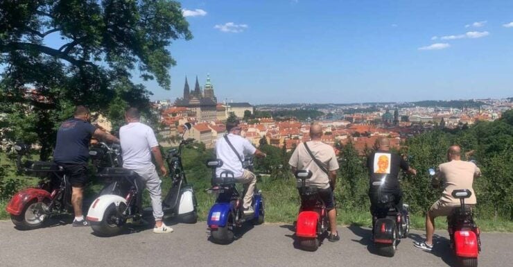 Prague 3H Grand Fat-Tire E-Scooter Tour With Panoramic Views - Booking and Logistics