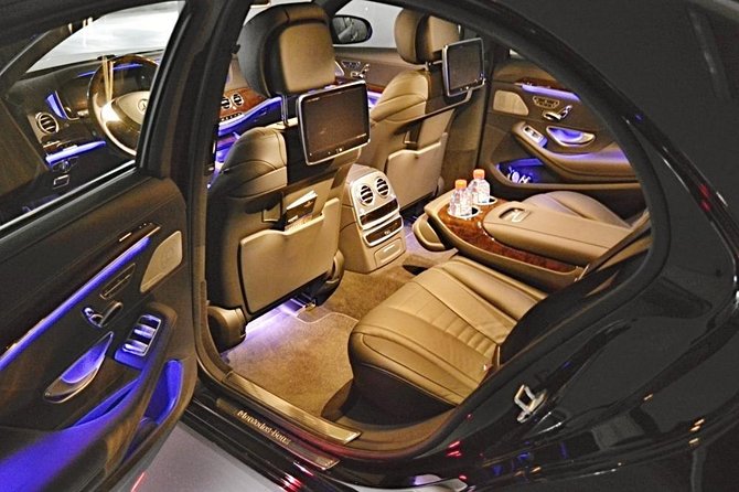 Prague Airport Luxury Transfer by a Mercedes Benz S Class - Vehicle Specifications