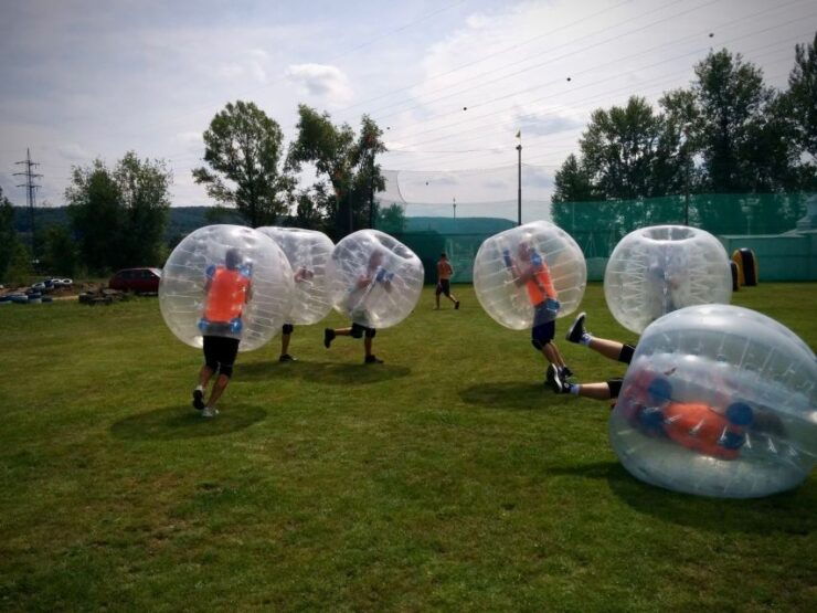Prague: Bubble Football and Archery Combo Experience - Booking and Logistics