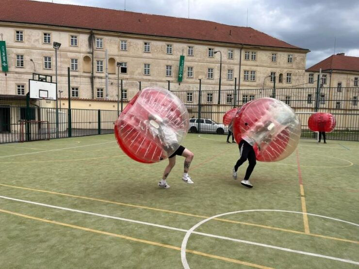 Prague: Bubbles Football in City Centre of Prague - Experience Highlights
