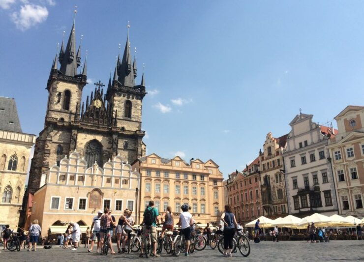 Prague: City Bike Tour - Tour Itinerary