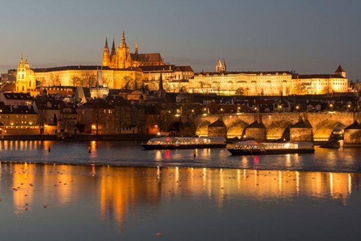 Prague: City Tour and Dinner Cruise With Hotel Pickup - Booking Details