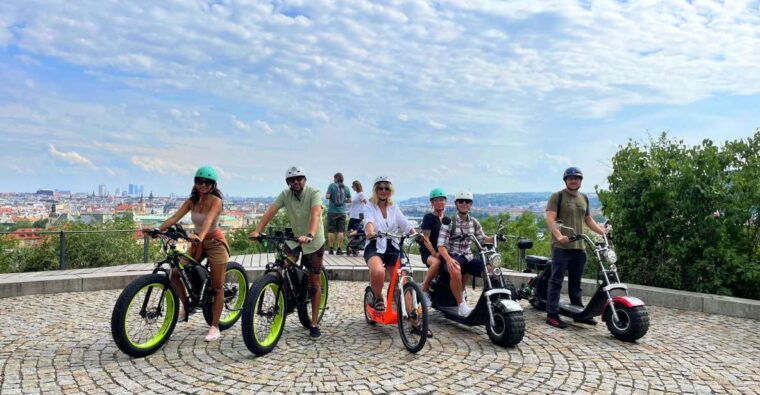 Prague: City Viewpoints Tour by Electric Fat Bike - Authentic Experiences from Reviewers