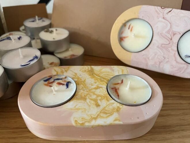 Prague: Craft Your Unique Tea-Candle Holder Set - Materials Provided for Participants