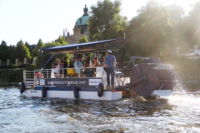 Prague Cycle Boat - The Swimming Beer Bike - Unique Experience