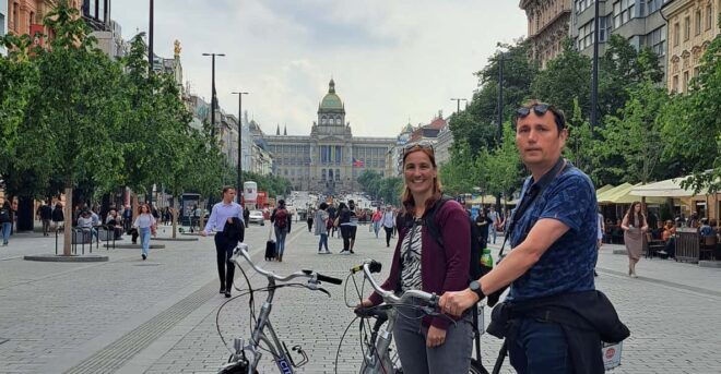 Prague E-Bike City Ride Tour : 2hrs - Meeting Point and Directions