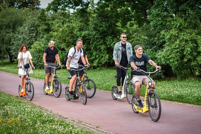 Prague E-Scooter Small Group Tour With Medieval Monastery Visit - Monastery Visit