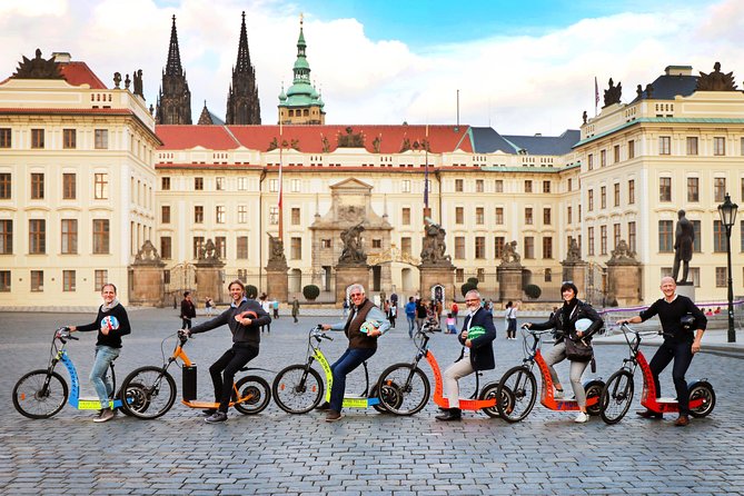 Prague: Electric Scooter & E-Bike Live Guided Tour - Inclusions and Additional Services