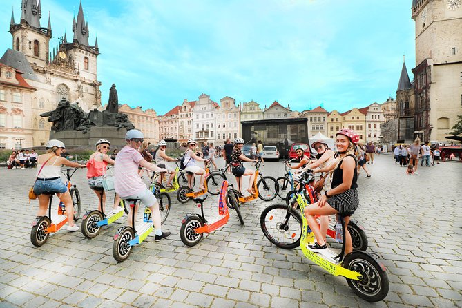Prague: Electric Scooter & E-Bike Live Guided Tour - Tour Confirmation and Accessibility