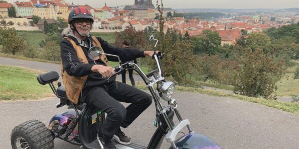 Prague: Electric Trike Viewpoints Tour With a Guide - Directions