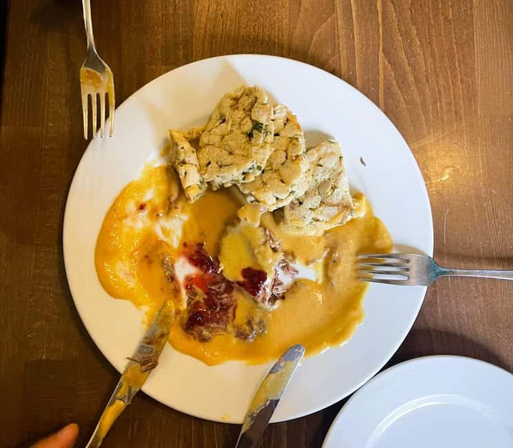 Prague: Food tasting tour of Hidden Gems (Small Groups) - More Tastings at a Local Restaurant (35 minutes)