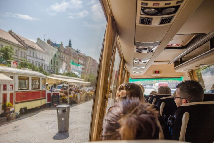 Prague: Guided Bus & Walking Tour With River Cruise & Lunch - Tour Overview