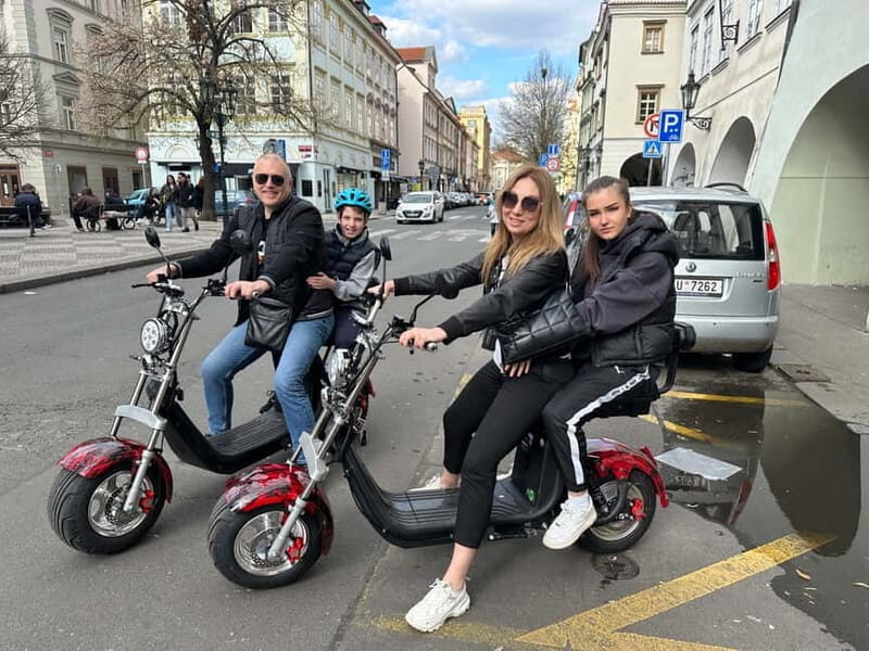 Prague: Guided Fat Tire e-Scooter Tour - Good To Know