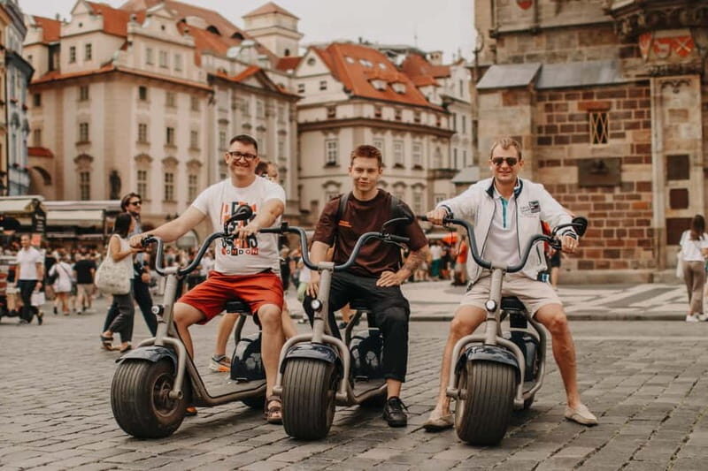 Prague: Guided Fat Tire e-Scooter Tour - The Ride Experience