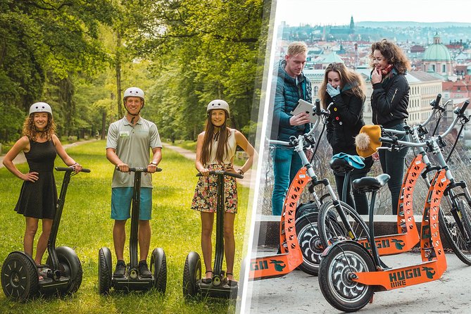 Prague Highlights Segway & E-Scooter Tour With Free Taxi Pick up - Tour Overview