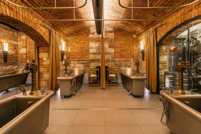 Prague: Lázn Pramen. Wine, Beer bath and Wellness SPA - The Value for Money