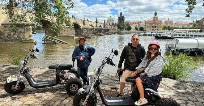Prague Monastery & Panoramic Viewpoint Electric Trike Tour - Experience and Features