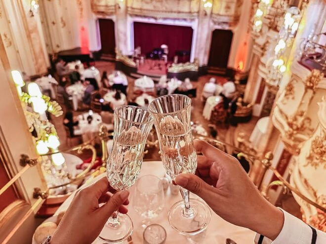 Prague: Mozart Ballroom Concert Ticket With 3-Course Dinner - Venue Atmosphere