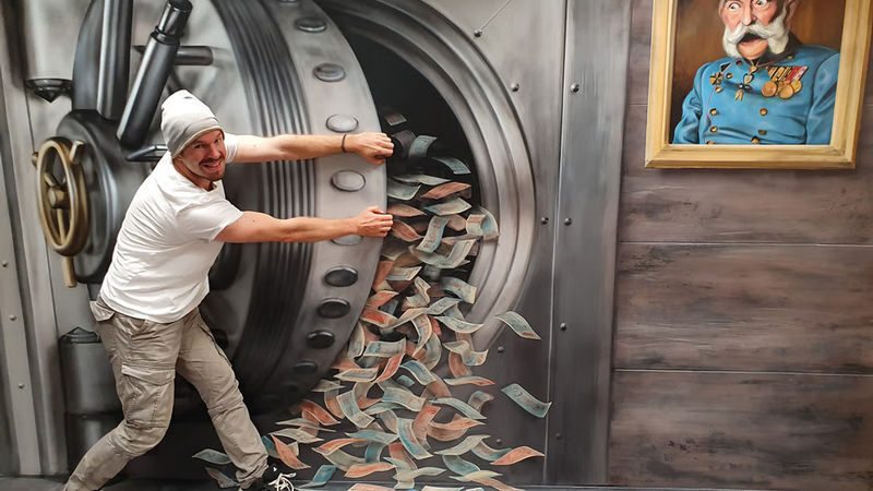 Prague Museum of Fantastic Illusions Ticket - Finding the entrance on Vodickova Street