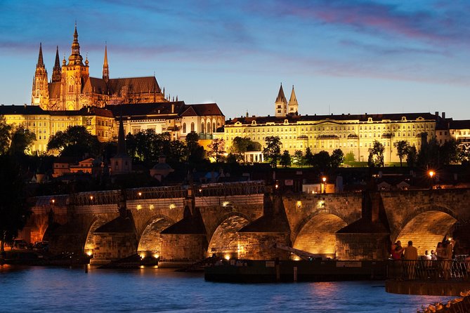 Prague Night Tour and River Vltava Dinner Cruise - Meeting and Pickup