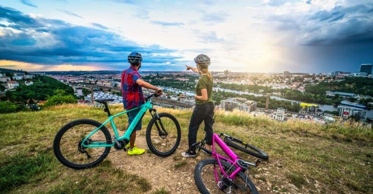 Prague on E-Bike:Explore Greater Downtown Parks & Epic Views - Experience Highlights