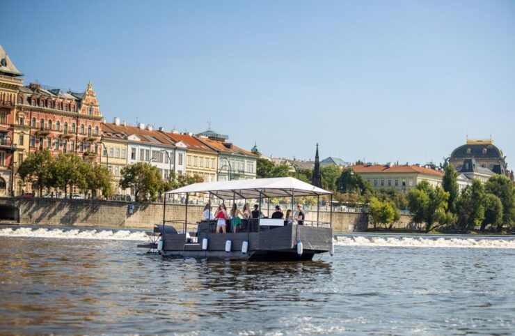 Prague: Private Cycle Boat River Tour With Beer or Prosecco - Experience Highlights
