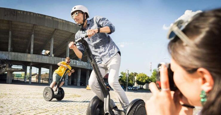 Prague: Segway Tour With Taxi Transfer and Monasteries Visit - Tour Details