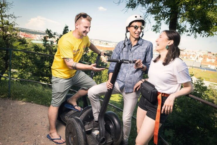 Prague: Segway Tour With Taxi Transfer and Monasteries Visit - Tour Experience