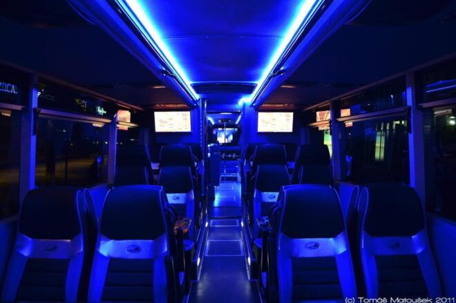Prague XXXL Party Bus Ride - Pickup Locations and Itinerary