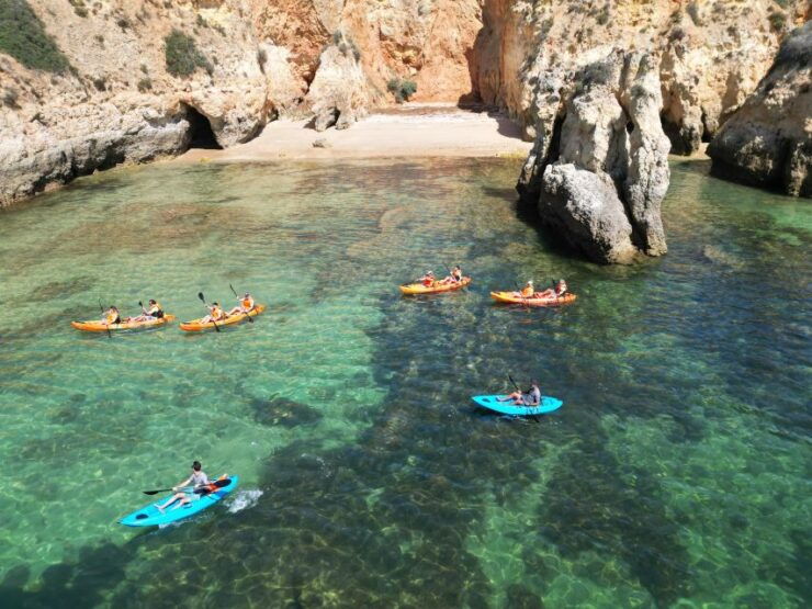Praia Do Vau -Kayak Cave and Cliff Tour - Alvor and Portimão - Booking and Flexibility