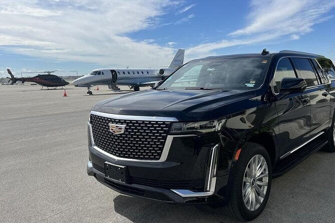 Premier Limousine Miami Airport Hotel Port Transfers in Lux SUV - What to Expect from Your Transfer Experience