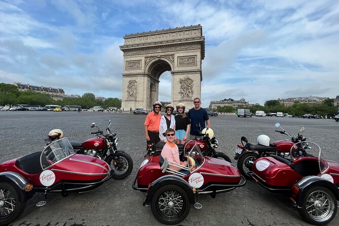 Premium 1 Hour Sidecar Tour of Paris - Visual Experience