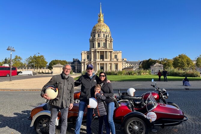 Premium 1 Hour Sidecar Tour of Paris - Highlights and Landmarks