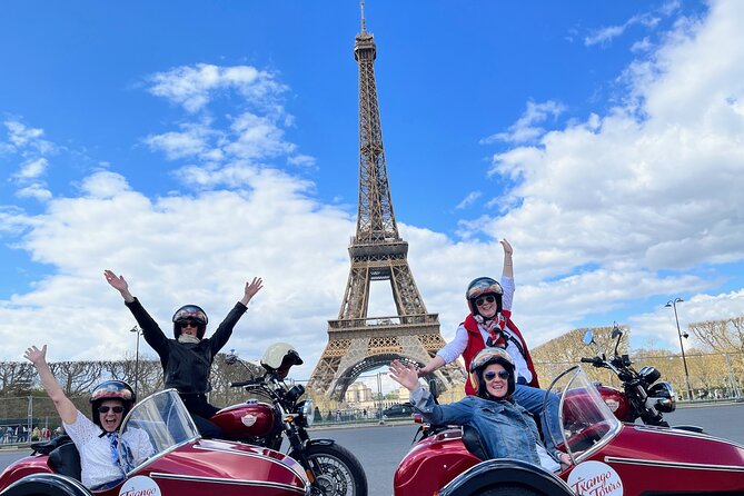 Premium 2 Hour Sidecar Tour of Paris - Tour Details